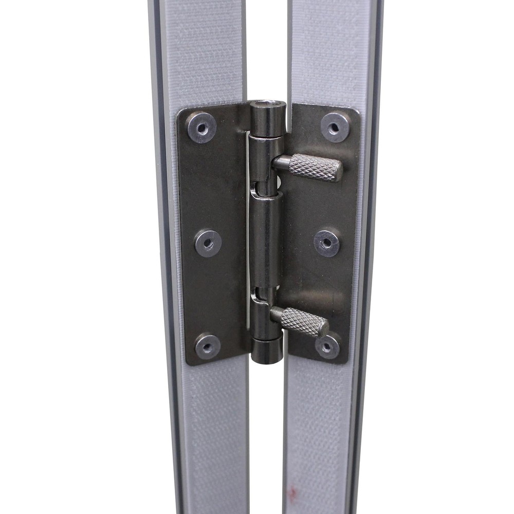 ProX XF-5X3048S 5 Panel Silver Frame DJ Facade W/Quick Release 180 Deg. Hinges