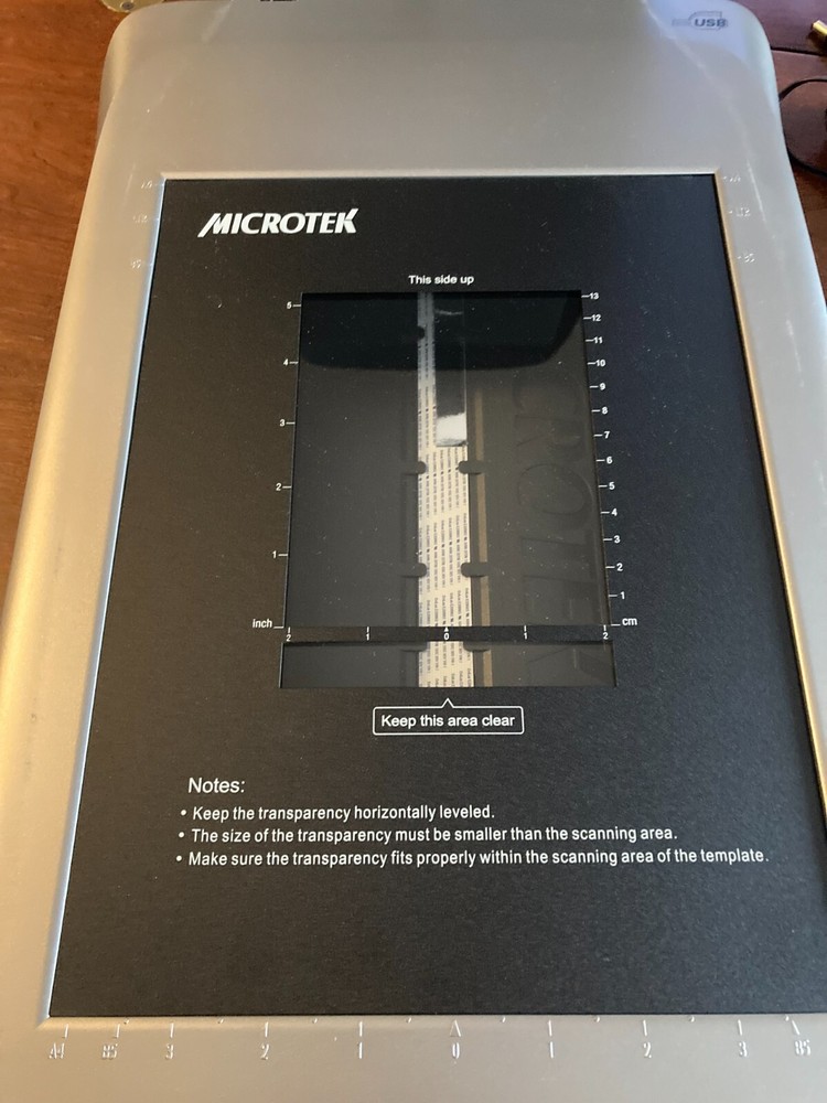 Microtek ScanMaker 5900 No Installation Disc.