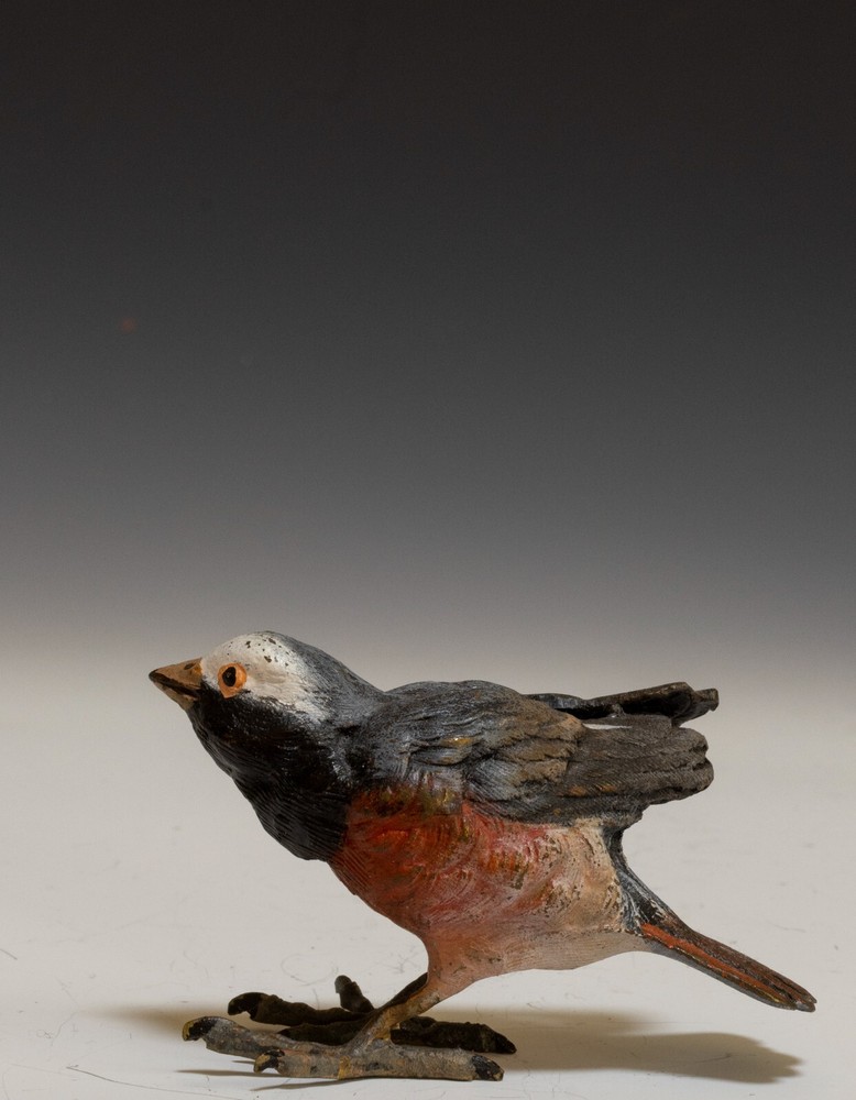 COLD PAINTED BRONZE BIRD