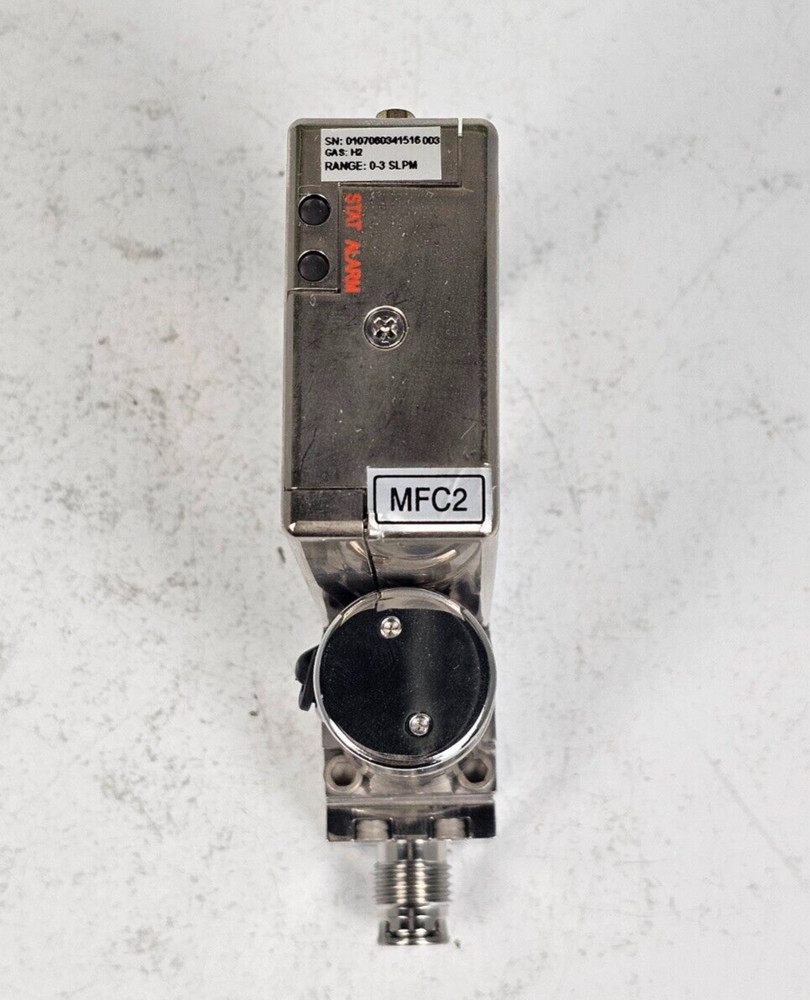Brooks Instrument mass flow controller MFC SLA7950S1EGG1D2A1 H2 3 SLPM