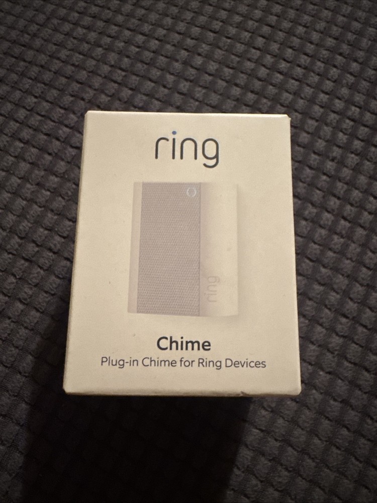 NEW Ring Chime Plug-In Ring Alerts For Every Room  White..