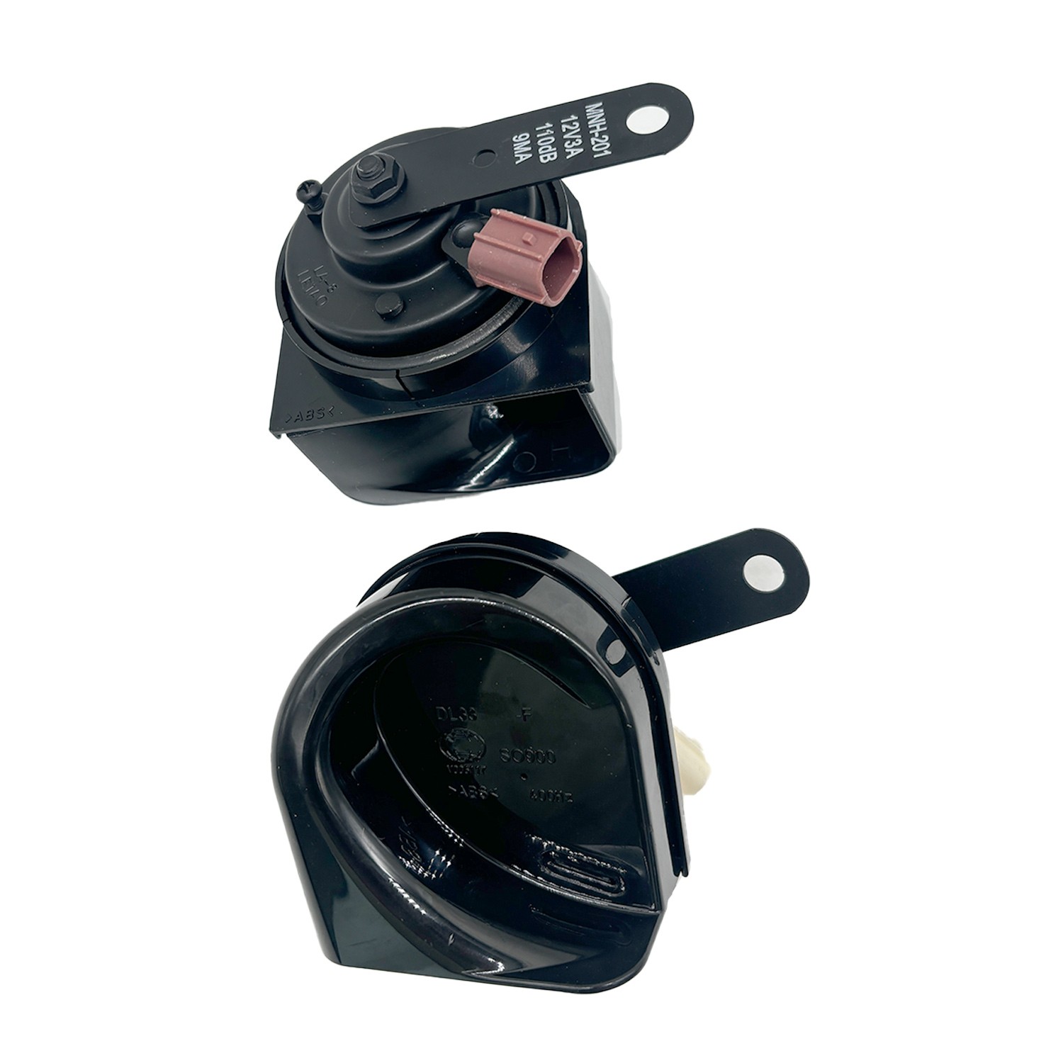 For Honda Insight Acura TSX RL 12V Pair Snail Horns 400Hz-500Hz New