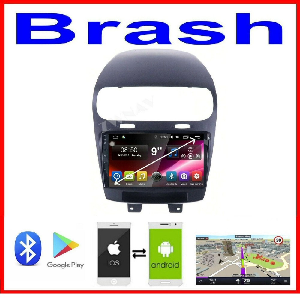 FIAT FREEMONT 2012-2016 GPS APPLE CARPLAY ANDROID AUTO CAMERA ODB DAB+ TPMS DVR