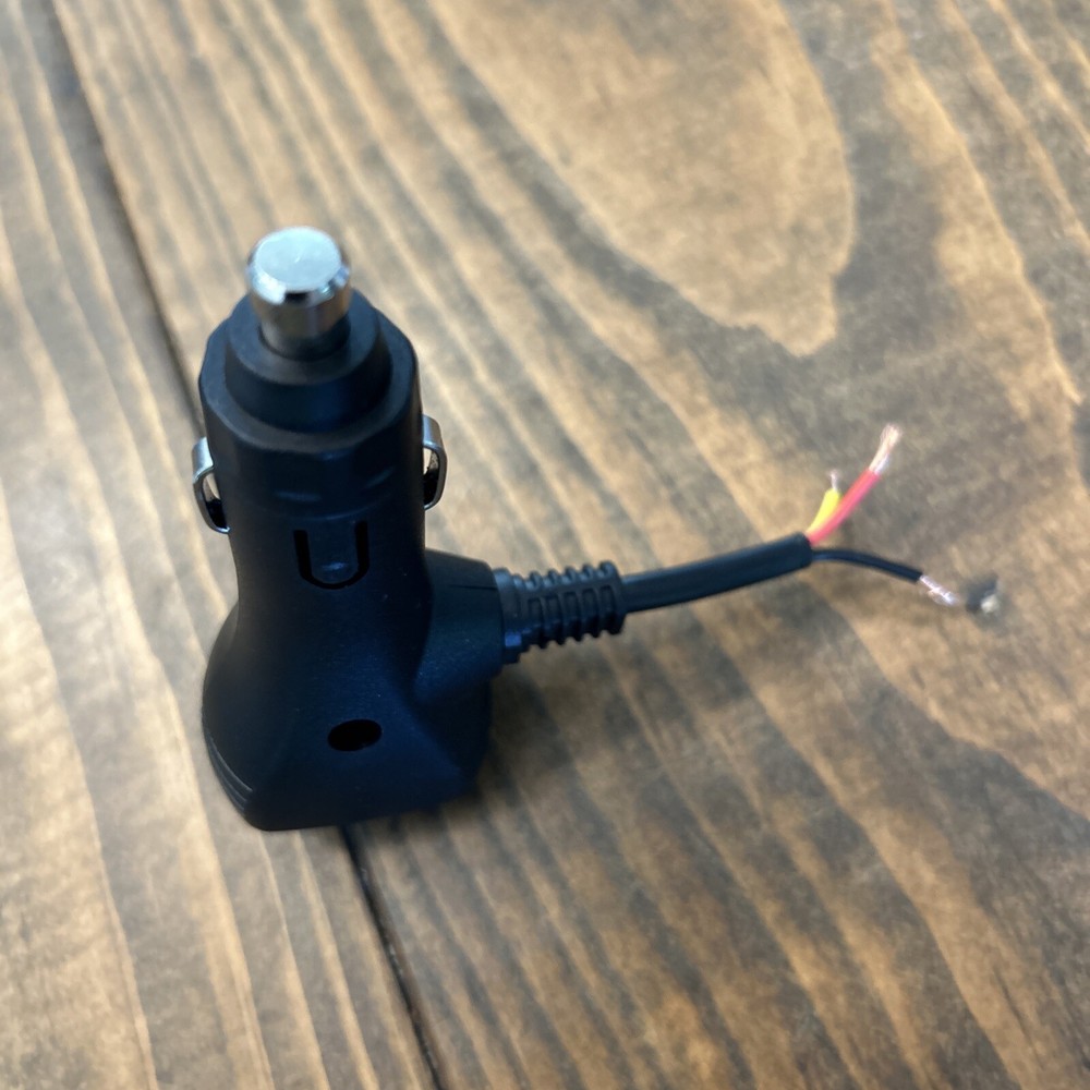 Whelen OEM mini light bar lighter plug switch. New. Removed for direct wiring.