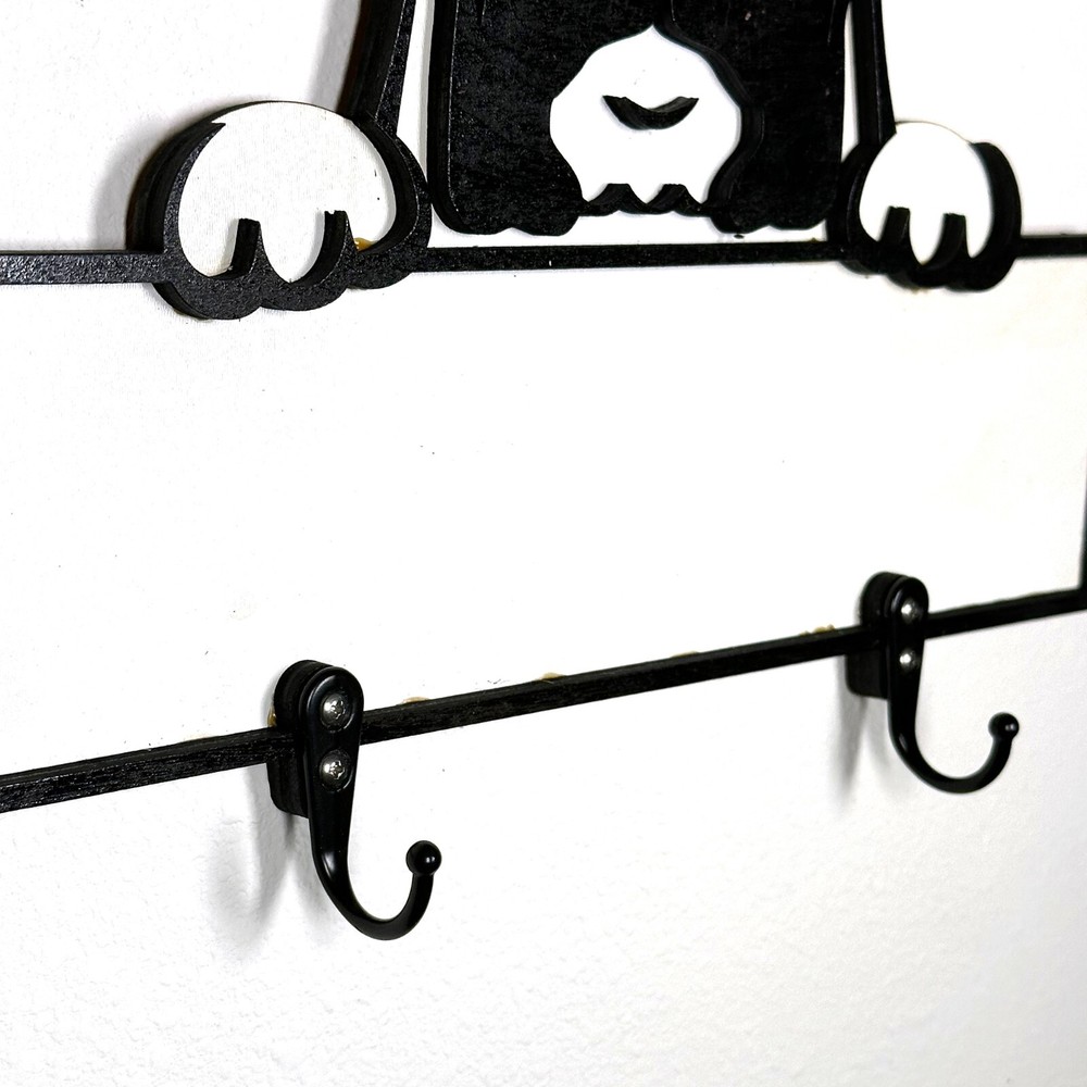 Boxer dog leash holder