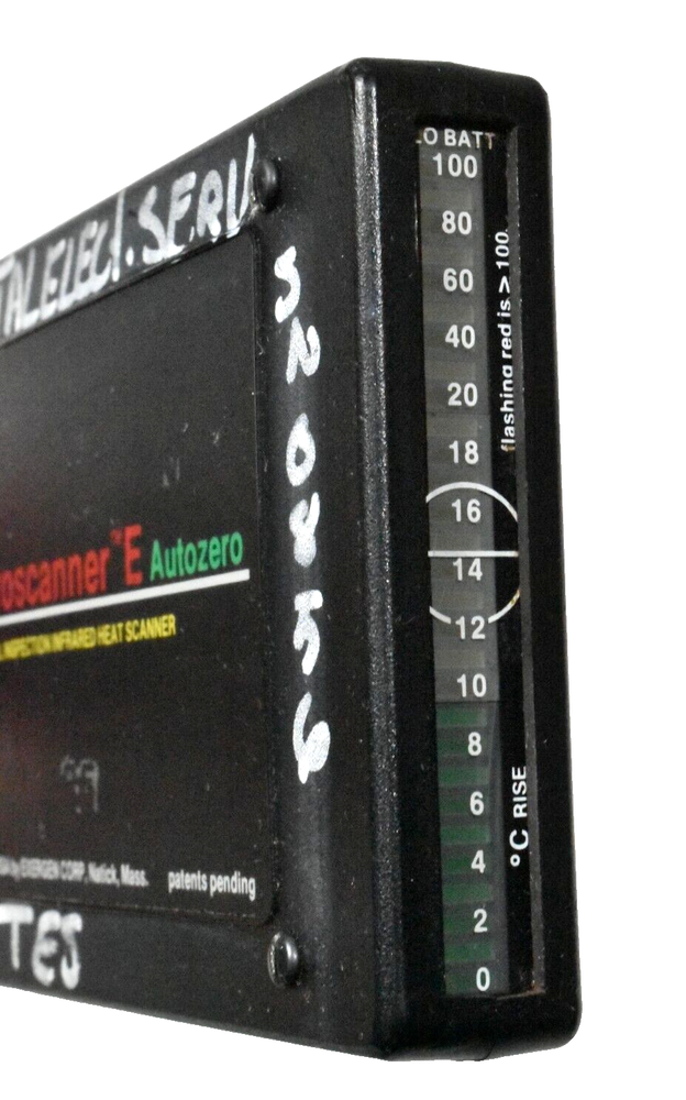 Exergen Microscanner E Autozero Electrical Inspection Infrared Heat Scanner