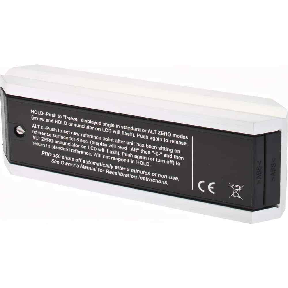 SPI 31-038-3 Combination Digital Protractor & Inclinometer: 0.10° Resolution