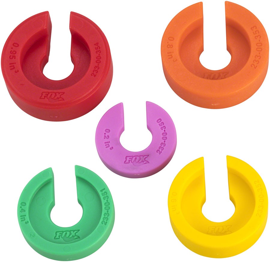 Volume Spacers - FOX Volume Spacers - Float CTD/DPS 2013+, 9mm Shaft, Assorted