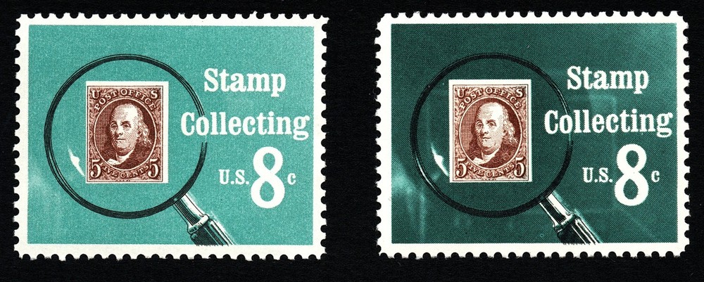 Scott #1474a - 1972 issue 8¢ ERROR with PSE cert - Graded VF-XF 85