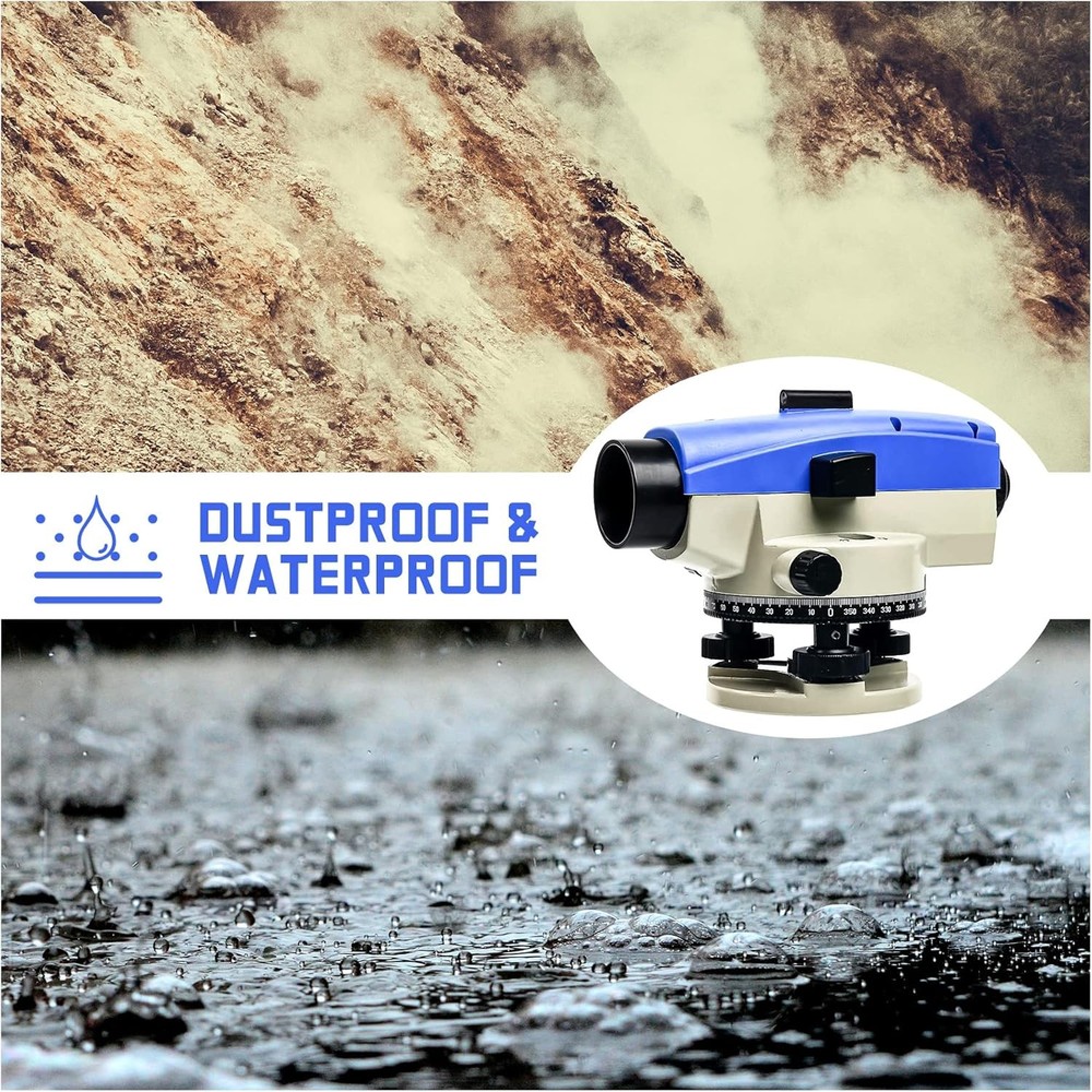 32X Automatic Optical Level High Precision Measure Meter Machine w/ Compensator