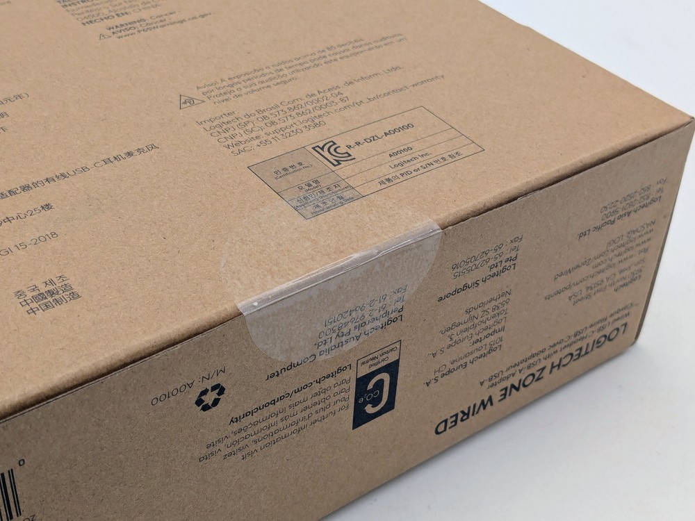 Logitech Zone Wired Headphones A00100