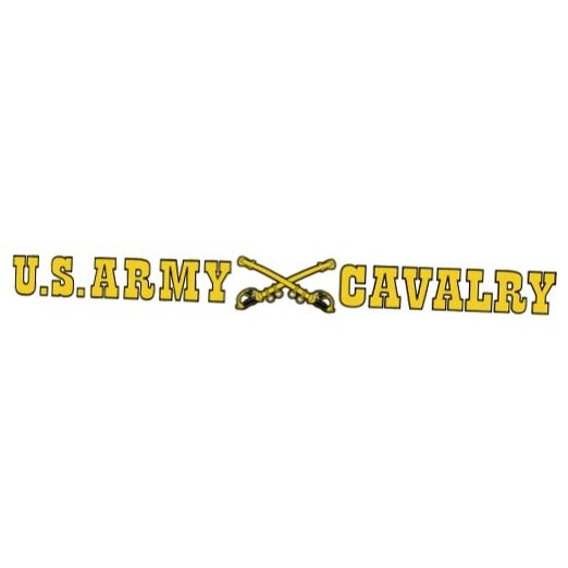U.S. Army Cavalry Clear Window Strip