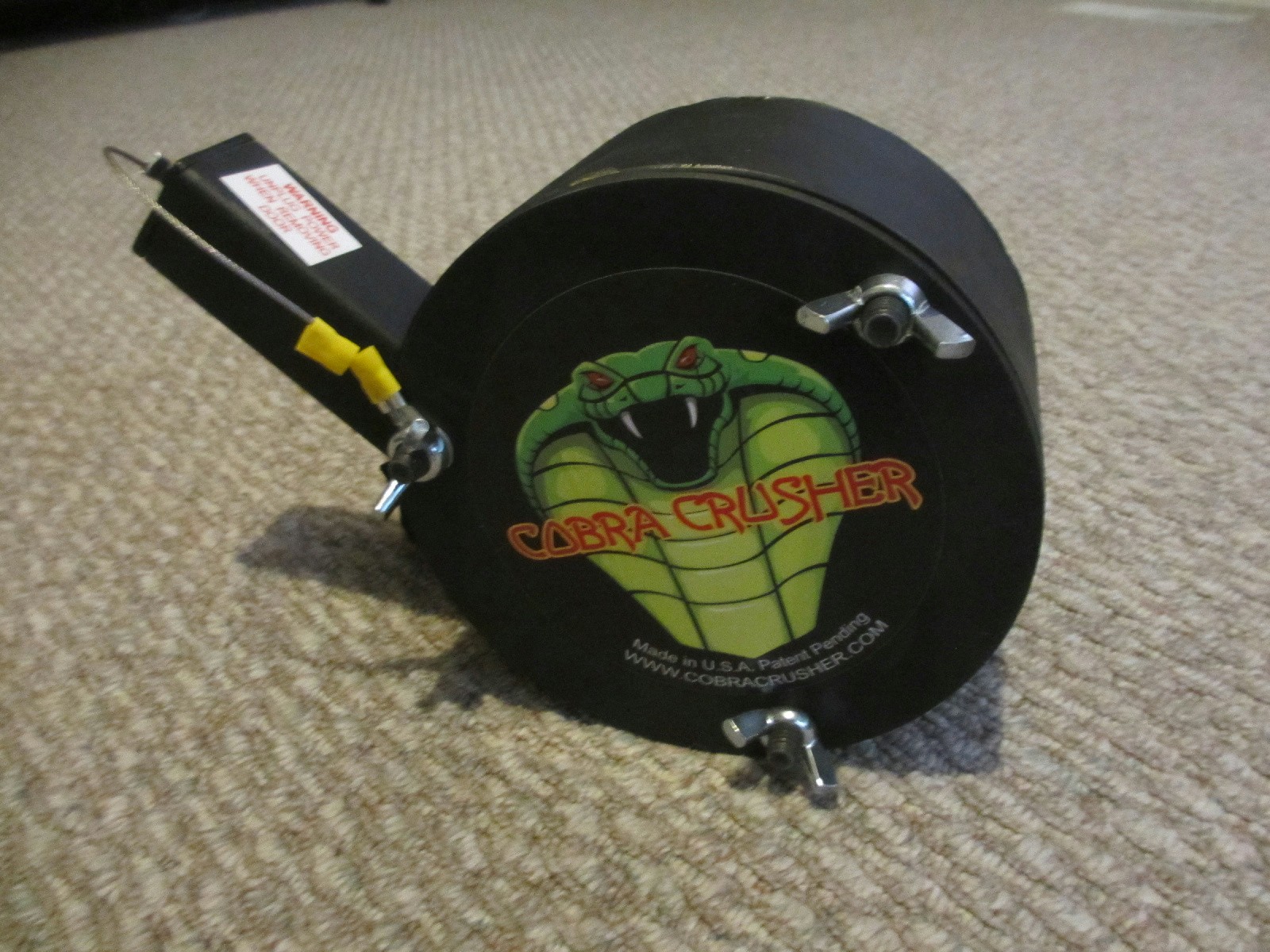 Cobra Crusher portable rock testing unit for gold mining