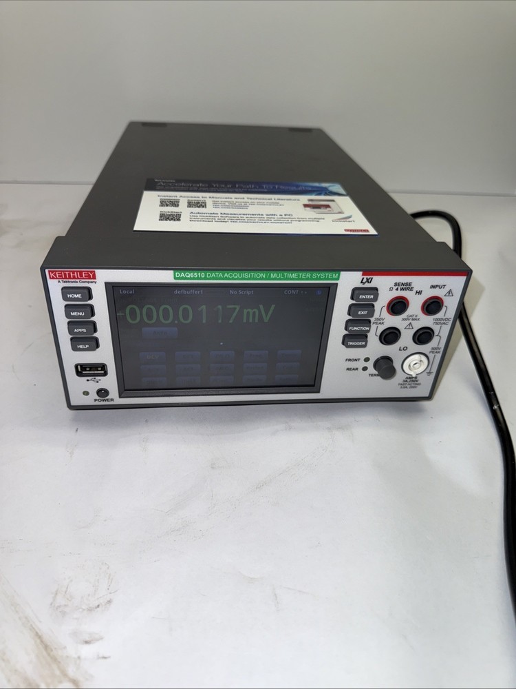 DAQ6510 Data Acquisition DMM6500 Multimeter System