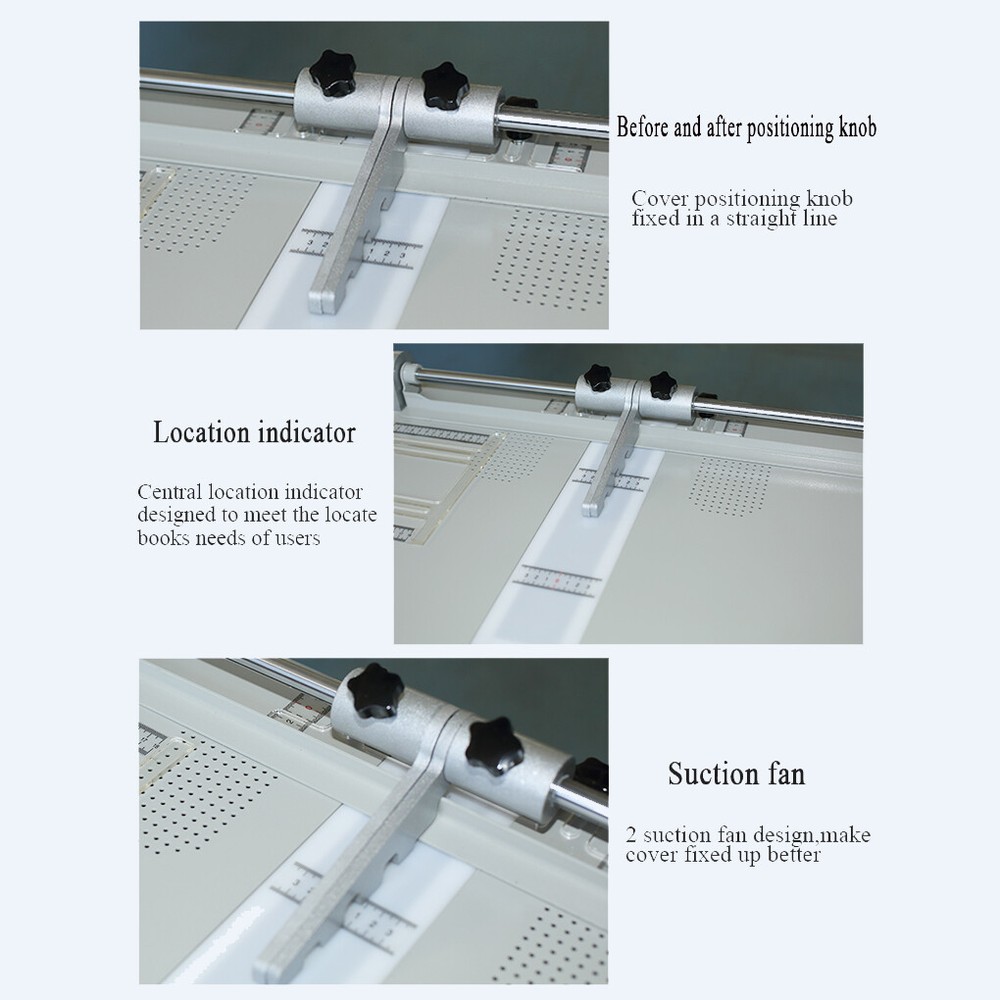 Enhanced A4 Size Hard Case Cover Maker Hardback Hardbound Menu Maker Machine
