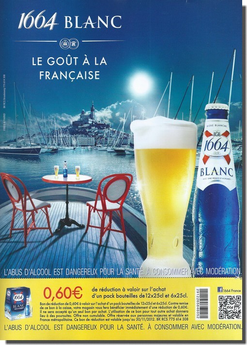 Advertising 2012 - Beer 1664 (Advertising Paper)