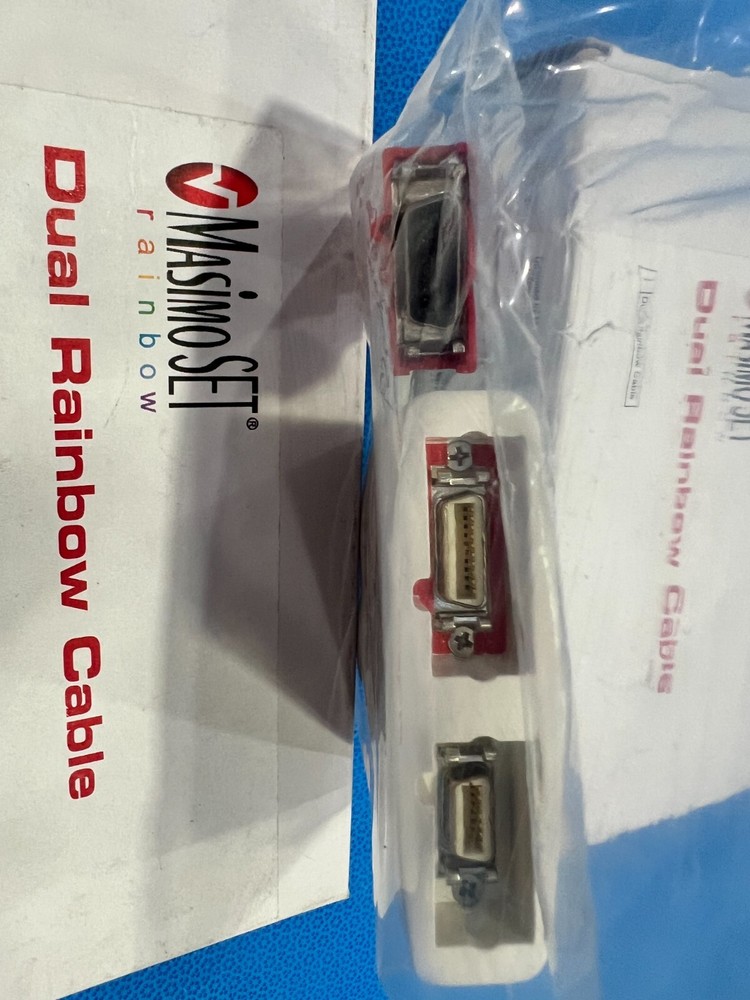 MASIMO SET DUAL RAINBOW PATIENT CABLE REF# 2757 NEW