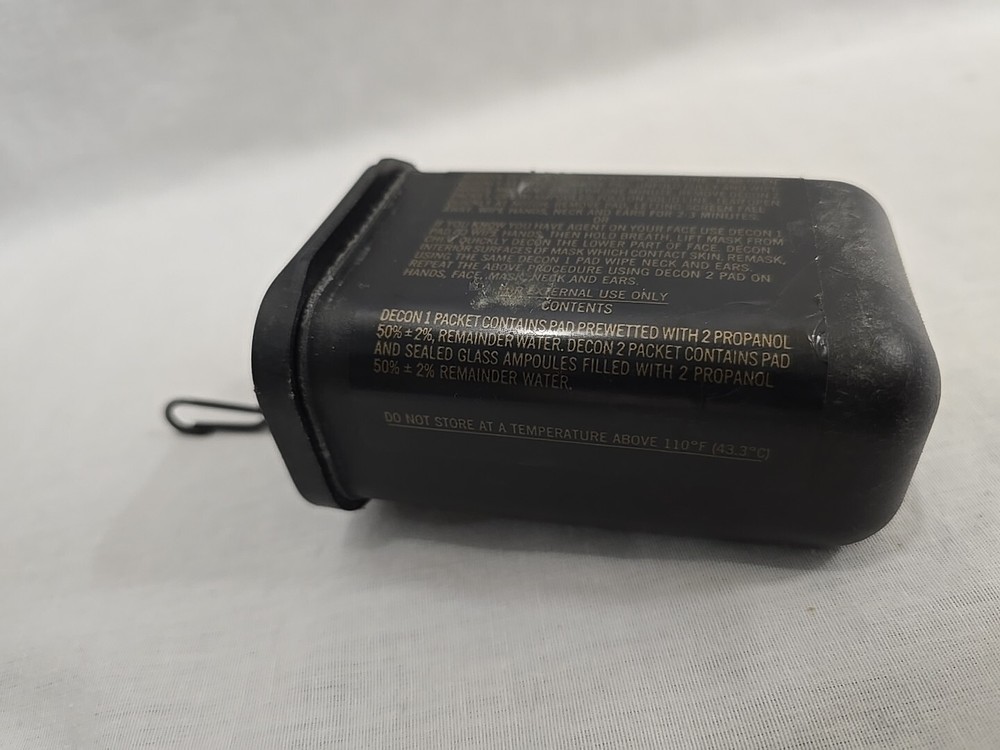 Training & Personal Decontamination Kit Plastic Container ONLY M58A1 #3