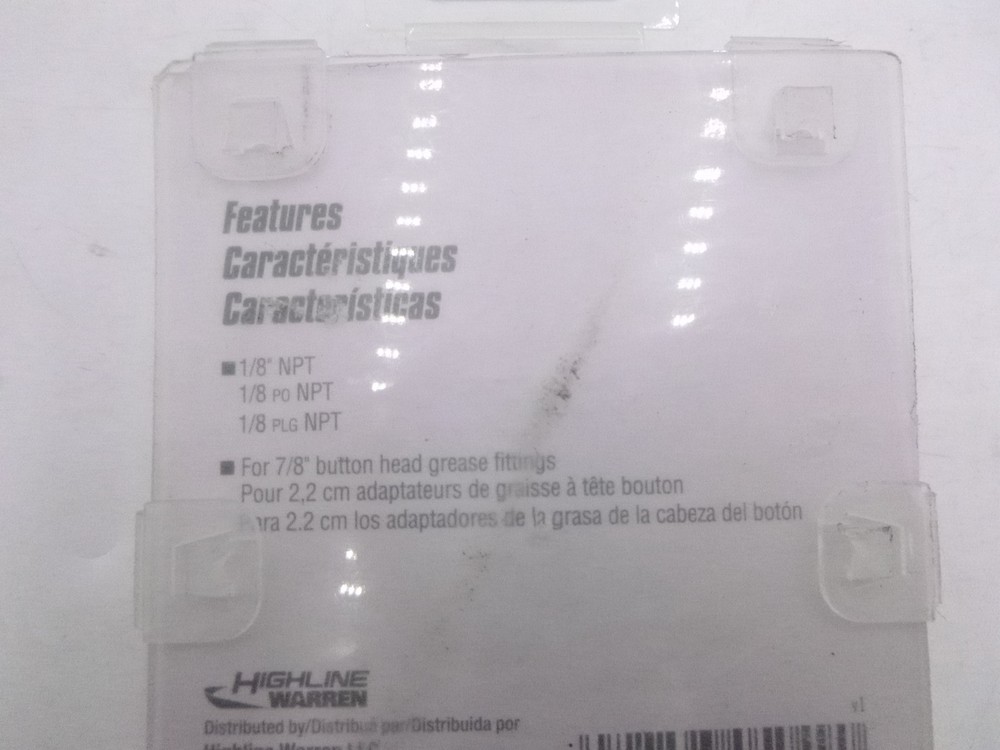 LubriMatic 7/8" Button Head Fitting Coupler 05-049