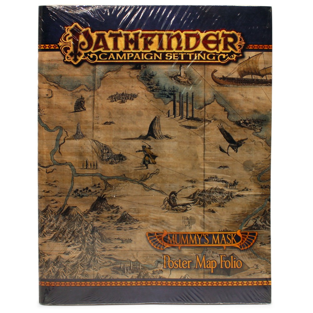 Pathfinder (RPG) Campaign Setting: Mummy's Mask Map Folio