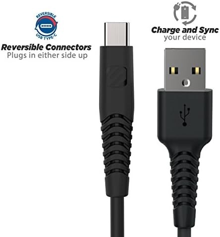 10-foot USB Type-C cable for charging and syncing