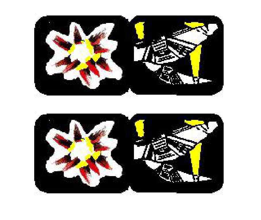 Williams Stellar Wars Pinball Machine Spinner Decal Set