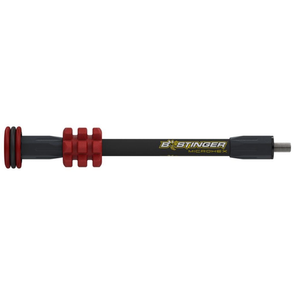 Bee Stinger MicroHex Stabilizer, Red, 6"