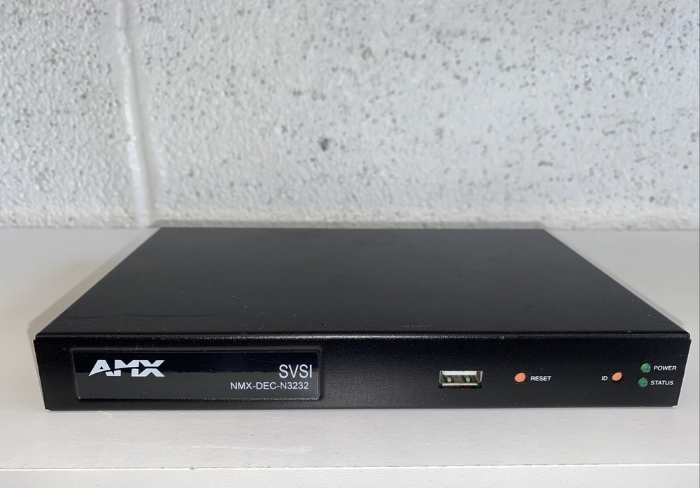 AMX Compressed Video over IP Decoder SVSI NMX-DEC-N3232 (FGN3232-SA)