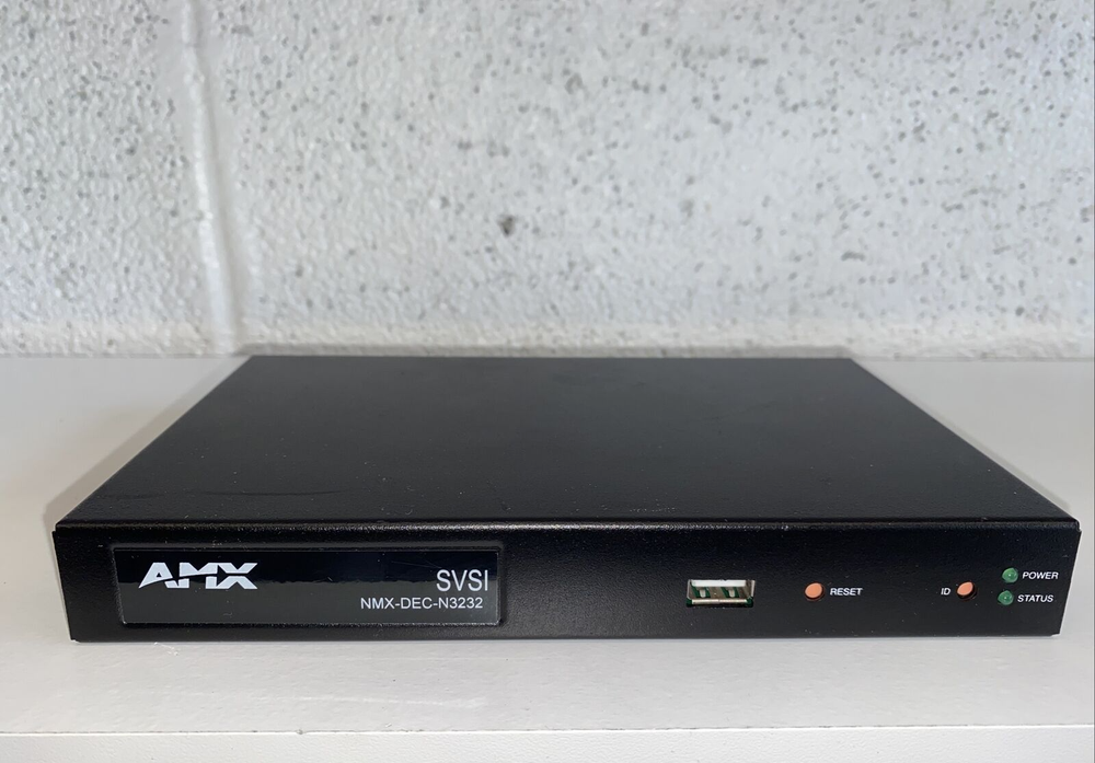 AMX Compressed Video over IP Decoder SVSI NMX-DEC-N3232 (FGN3232-SA)