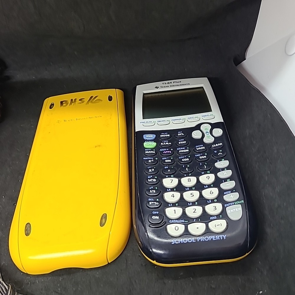TI-84 Plus Graphing Calculator - With Covers - Tested & Working #44