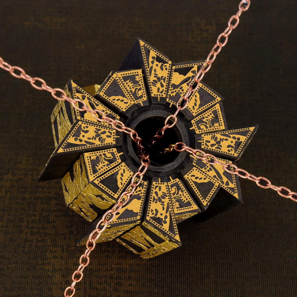 Hellraiser Puzzle Box - Accurate Lament Configuration with Functional Mechanical
