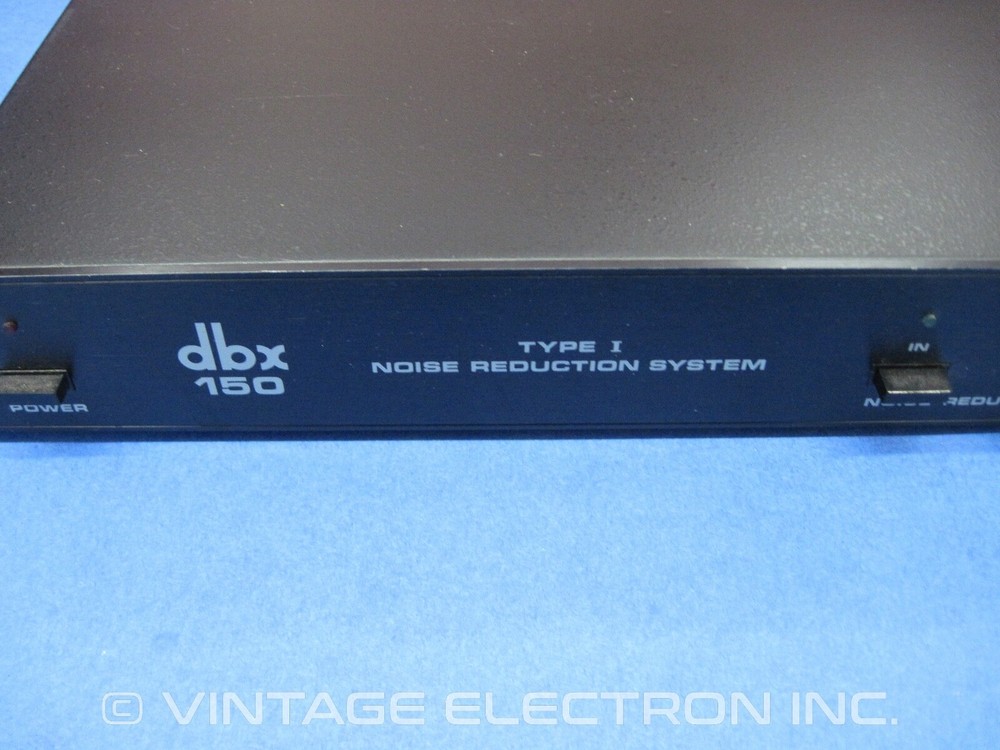 dbx 150 Type I Noise Reduction System - Audio Processor for Tape etc. (w/MANUAL)