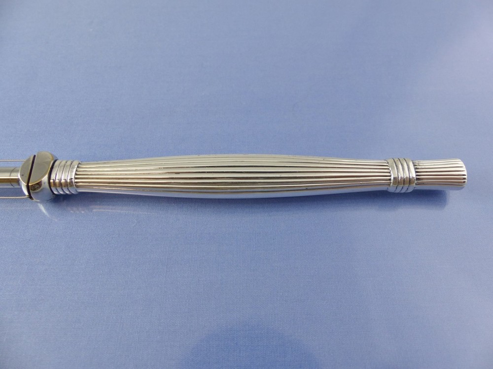 ART DECO CHEESE SLICER WIRE KNIFE SOLID HANDLE BY unbranded