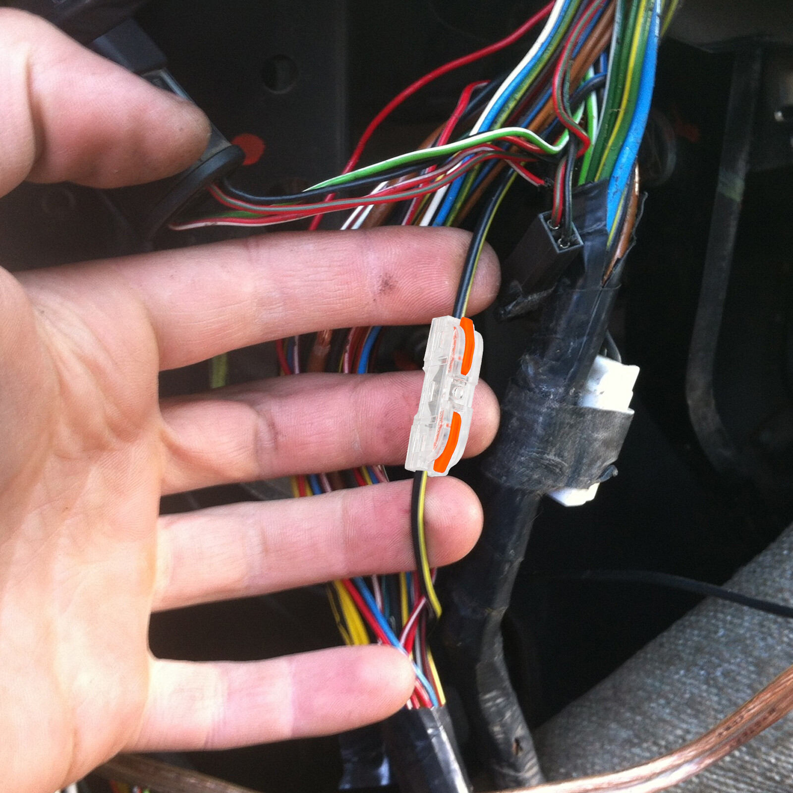 80Pcs 28-12AWG Lever Wire Connectors Quick Connect Electrical Splicing Kit