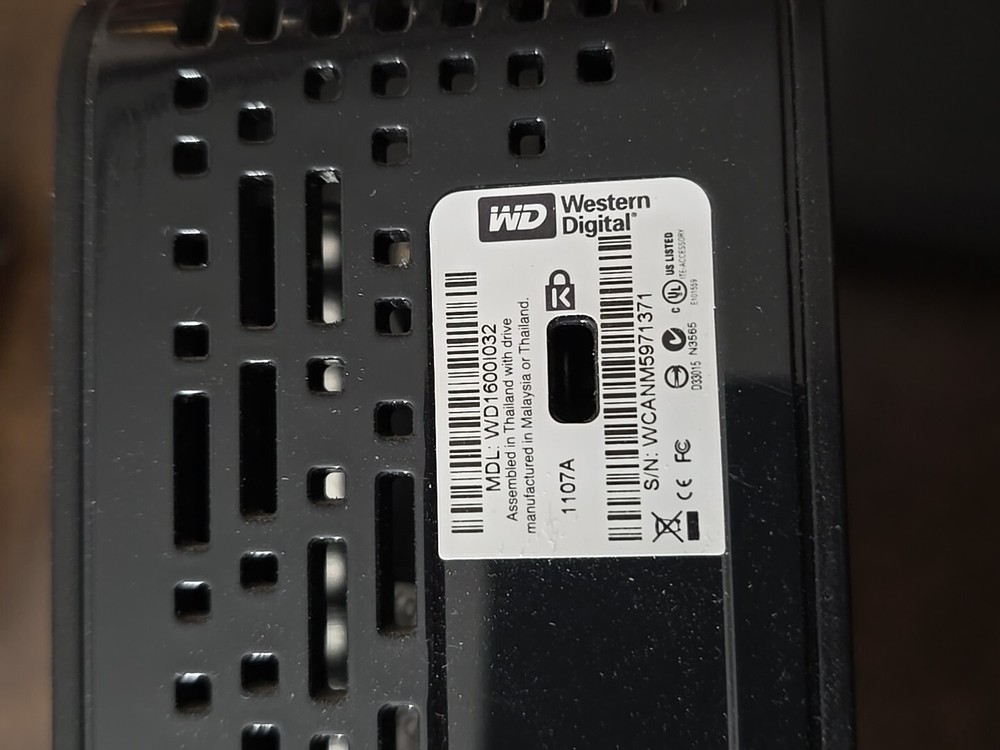 WD My Note Book 150gb Hadrive