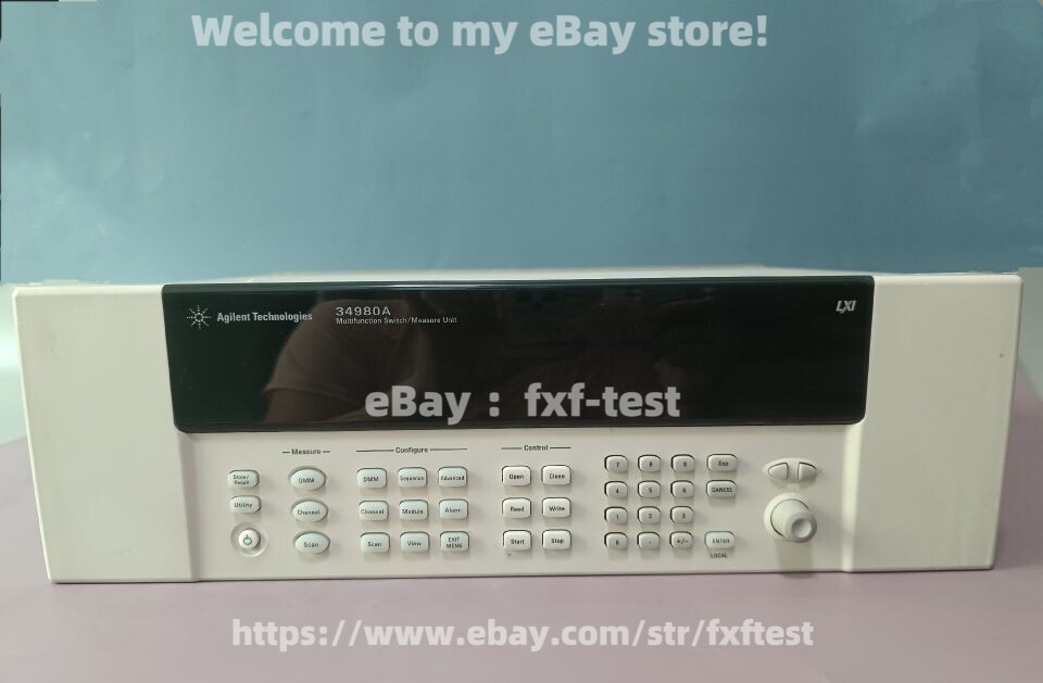 keysight/HP/ Agilent 34980A Multifunction Switch/Measure Unit&fxf