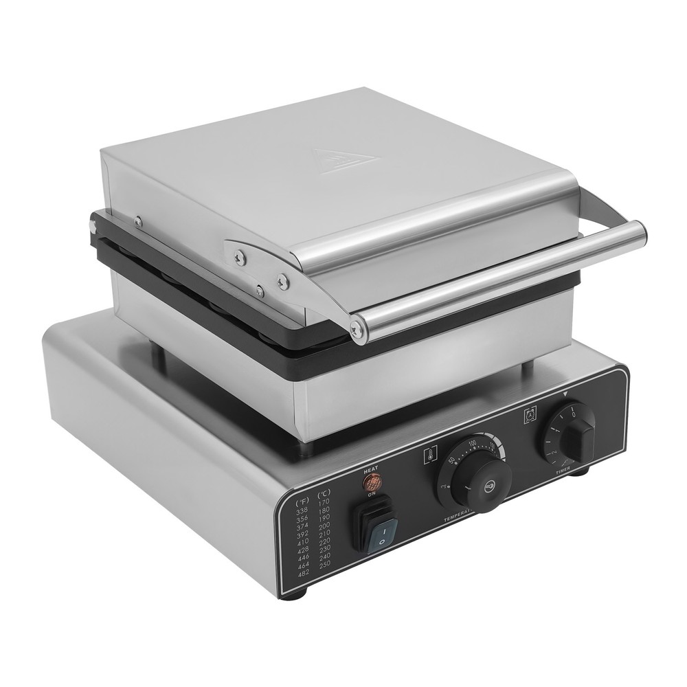 Electric Mini Belgian Waffle Maker Nonstick 16-Grid Round Waffle Baking Machine