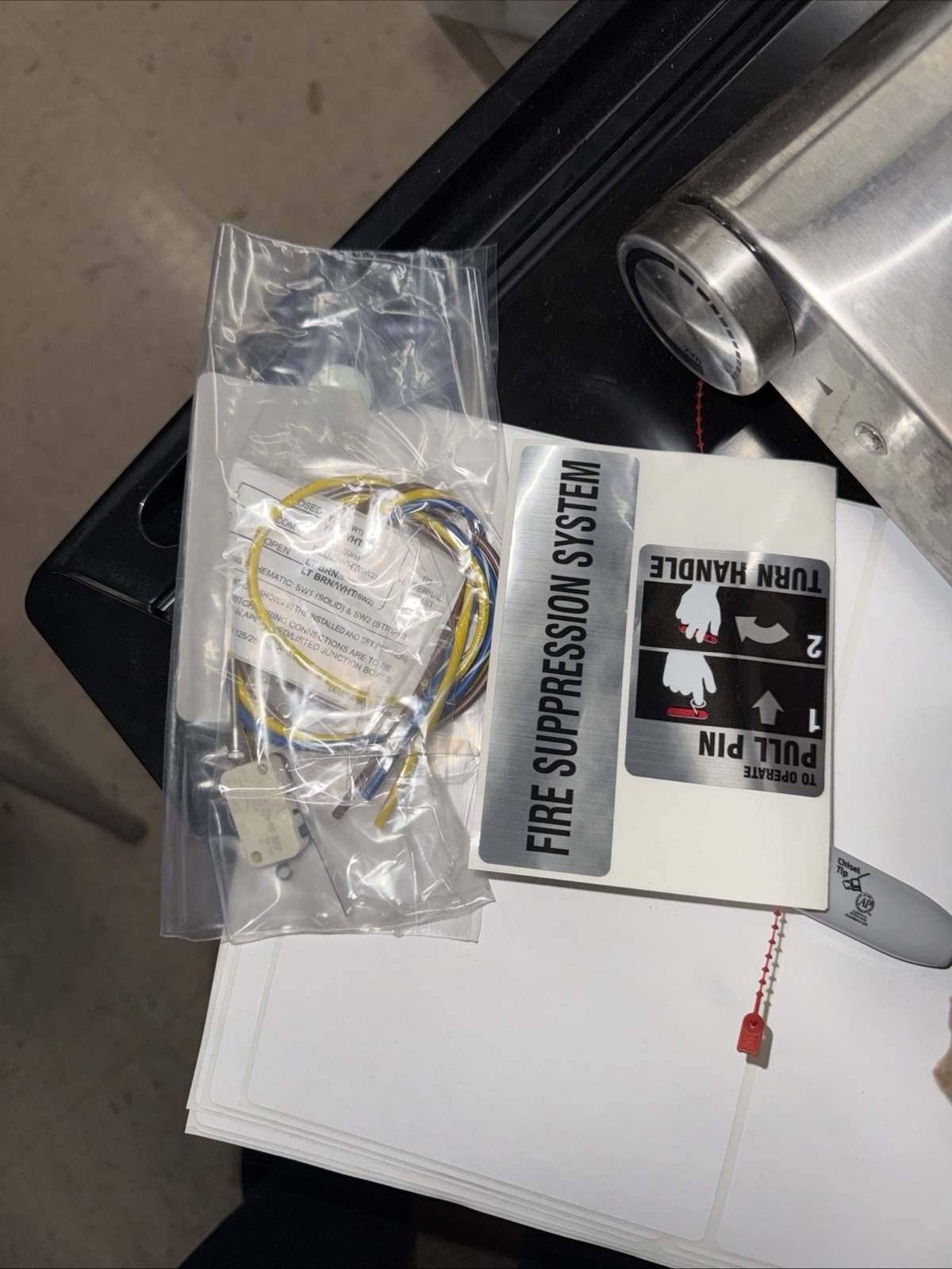 Badger Fire system control head