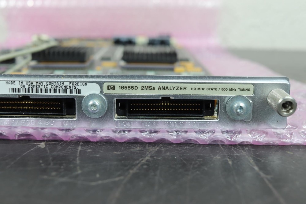 HP 16555D 68-Channel State Timing Analyzer Module