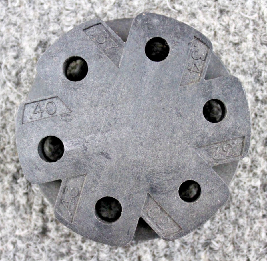 Lee 4-Disk Set for Auto-Disk Powder Measure A (Preowned)