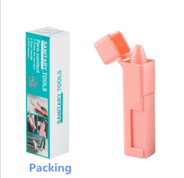 No Touch Door Opener 2Pc Press Elevator Buttons Handheld Protective Touchless