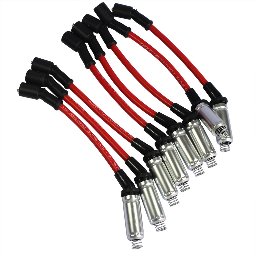 10.2MM High Performance Spark Plug Ignition Wire Kit For 2000-2009 CHEVY GMC
