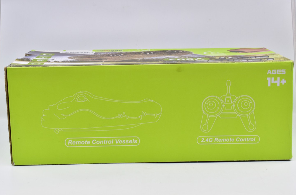 Flytec V002 Crocodile Boat 2.4G Remote Control OPEN BOX