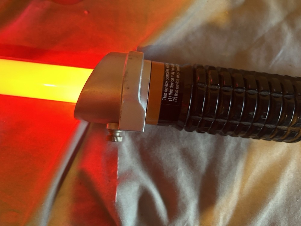 Master Replicas Lightsaber Construction Saber And Extra Attachments.