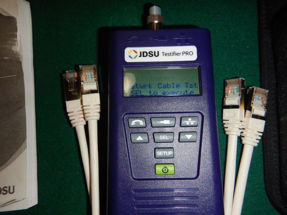 VIAVI JDSU TP650 TESTIFIER PRO CABLE TESTER _PRE-OWNED