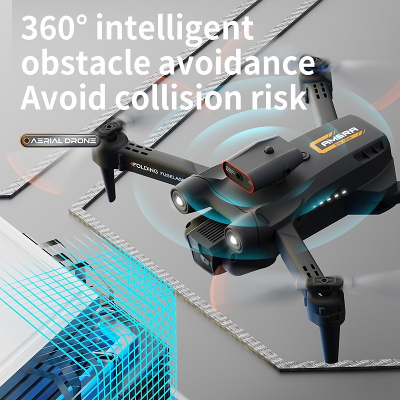 M17 HD Dual Camera Drone with 3-Way Obstacle Avoidance, Electronic Gimbal Camera