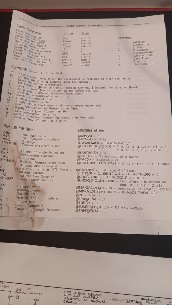 DEC Digital DECMATION D100Q Z80 processor card CP/M PDP-11 (1982)