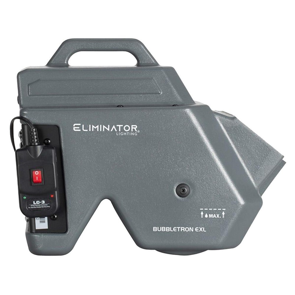 Eliminator Lighting BUBBLETRON EXL Bubble Machine with (2) Gallons Universal ...