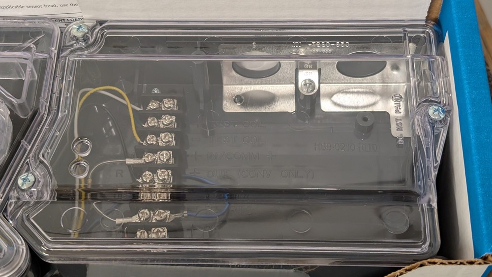 System Sensor intelligent non-relay duct smoke detector DNR