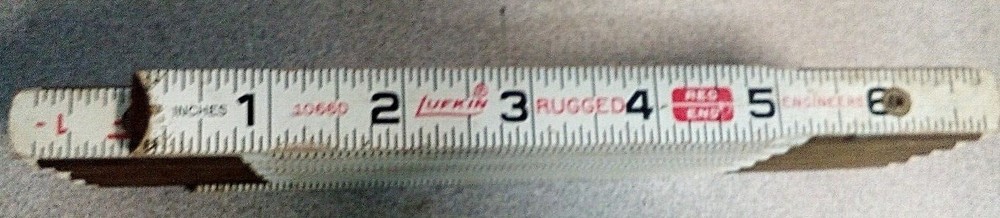 Lufkin Folding Engineer's Rule